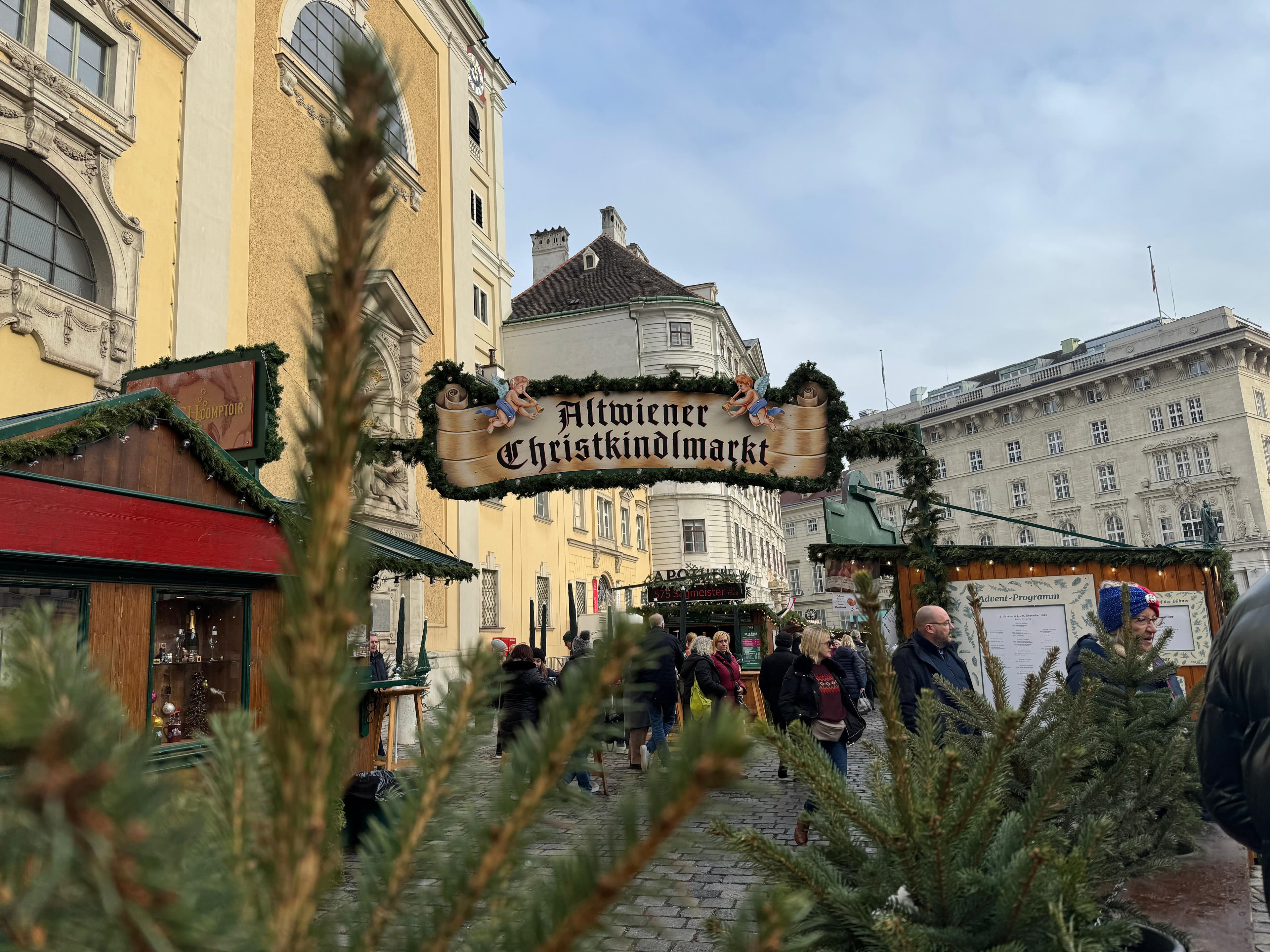 Old Viennese Christmas Market on Freyung